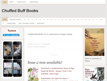 Tablet Screenshot of chuffedbuffbooks.com